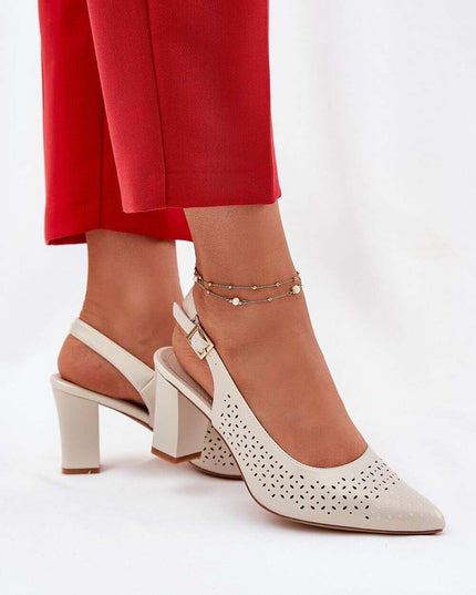 Heel sandals model 211939