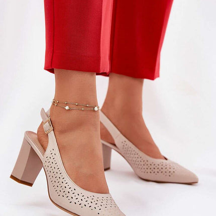 Heel sandals model 211939