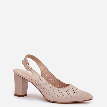 Heel sandals model 211939