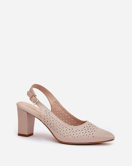 Heel sandals model 211939