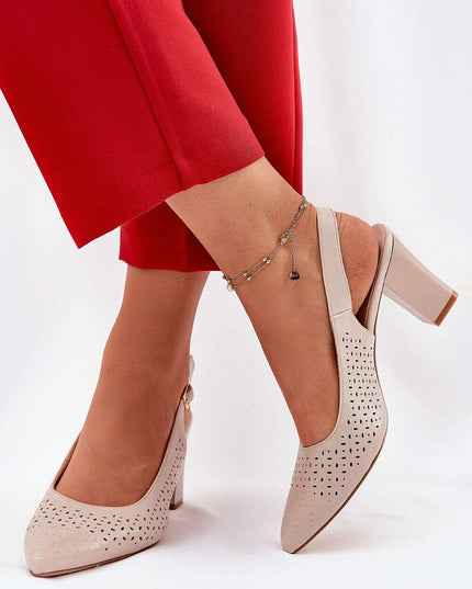 Heel sandals model 211939