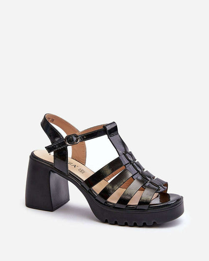 Heel sandals model 211947