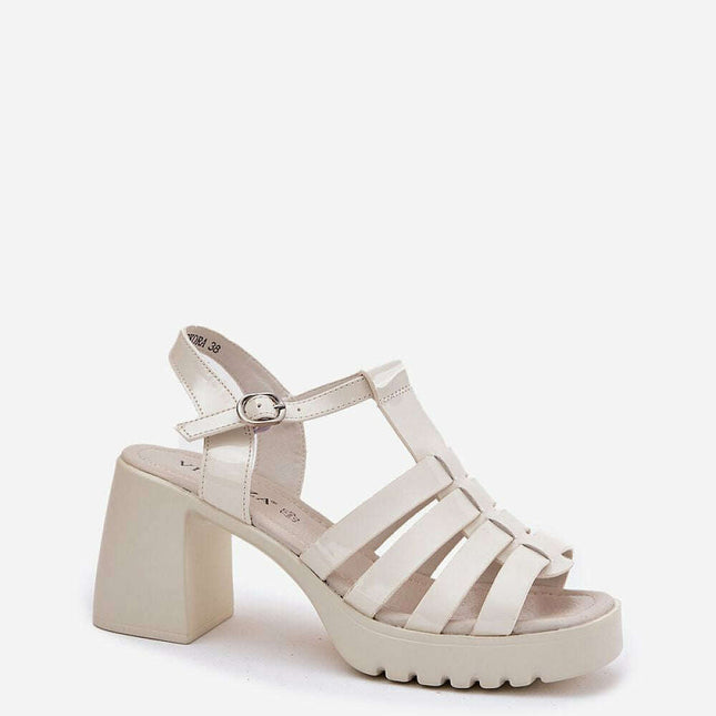 Heel sandals model 212575