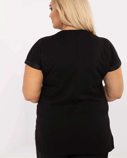 Plus size blouse model 212675