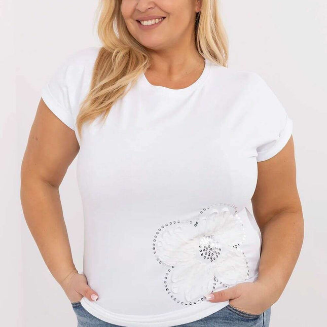 Plus size blouse model 212678