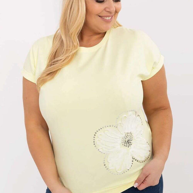 Plus size blouse model 212679