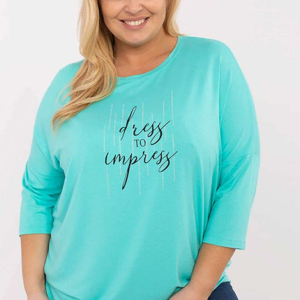 Plus size blouse model 212681