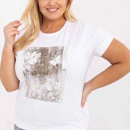 Plus size blouse model 212684