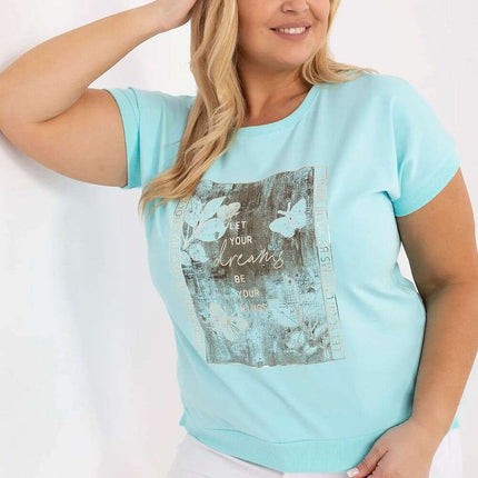 Plus size blouse model 212685