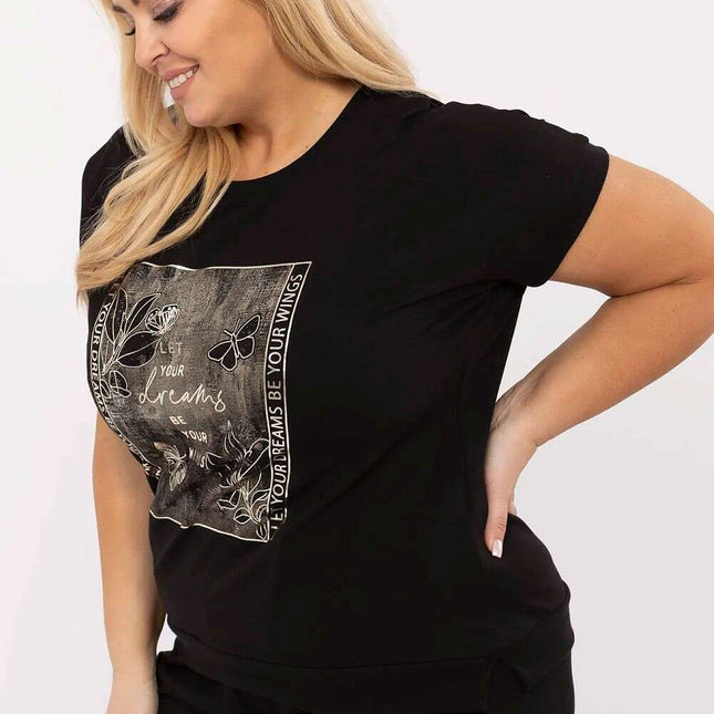 Plus size blouse model 212686
