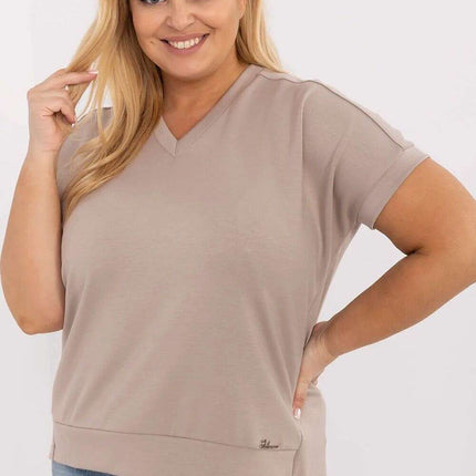 Plus size blouse model 212695