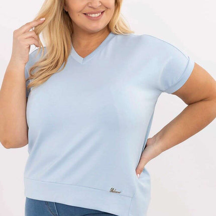 Plus size blouse model 212695