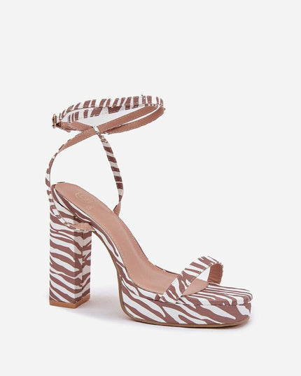 Heel sandals model 212818