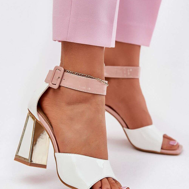 Heel sandals model 212823