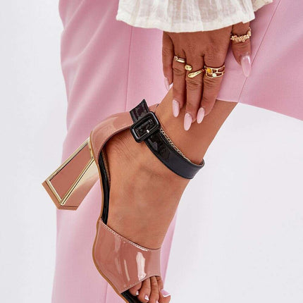 Heel sandals model 212824