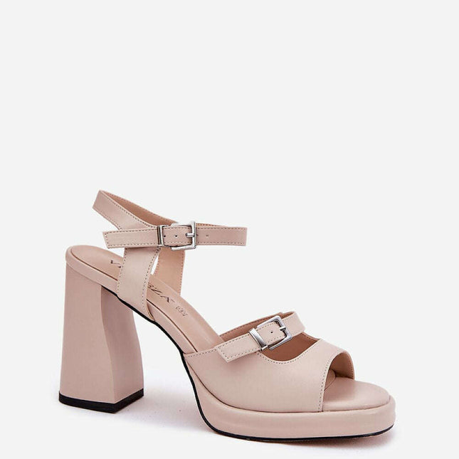 Heel sandals model 212826