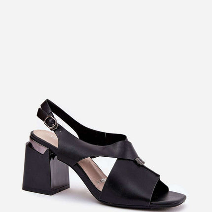 Heel sandals model 212828