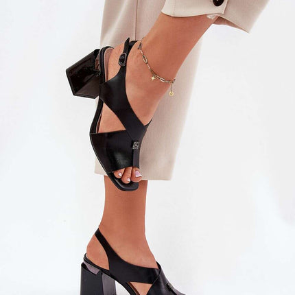Heel sandals model 212828