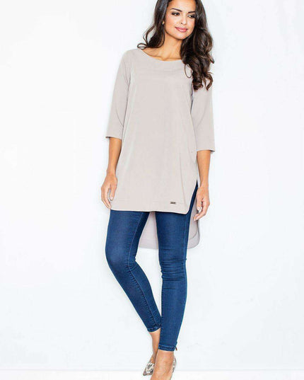 Trendy Asymmetric Tunic for Autumn-Winter: Elevate Your Style Game