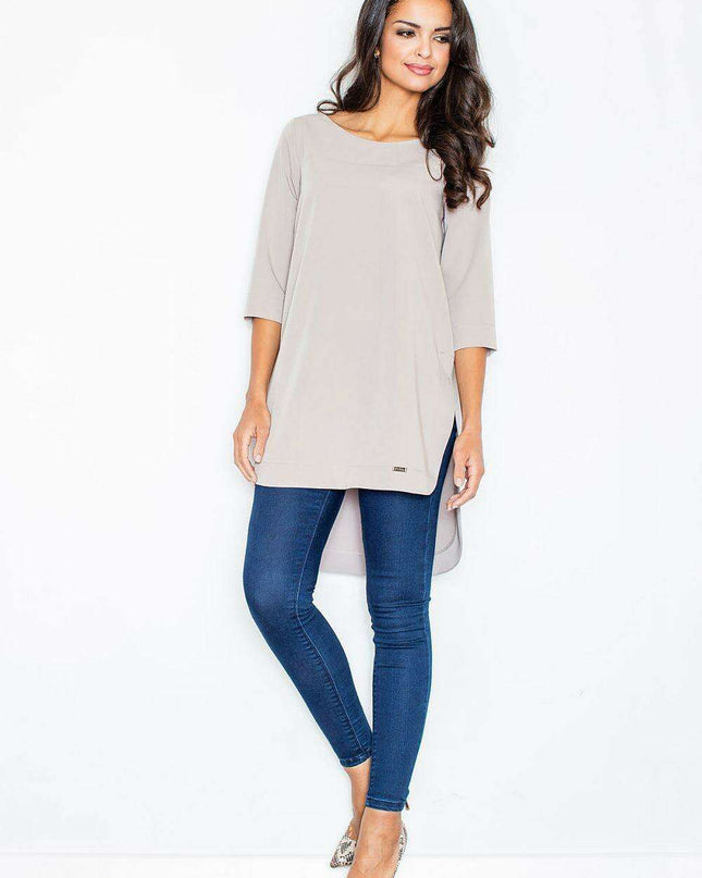 Trendy Asymmetric Tunic for Autumn-Winter: Elevate Your Style Game