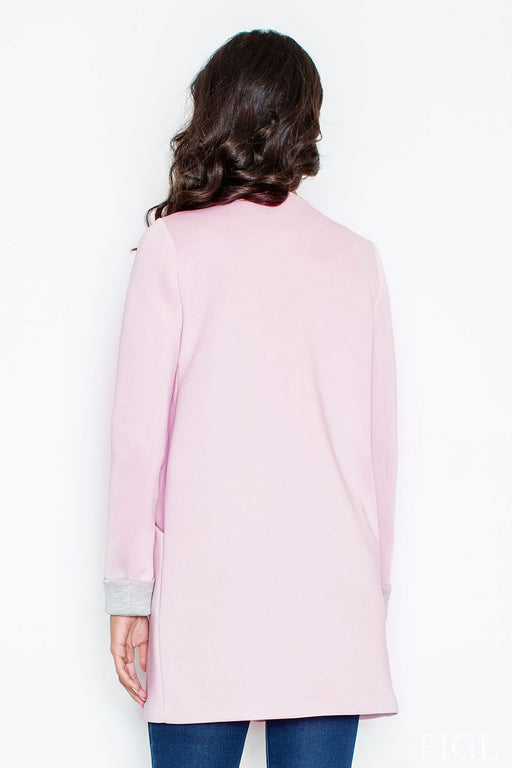 Elegant Figl Coat with Feminine Cut and Front Pockets