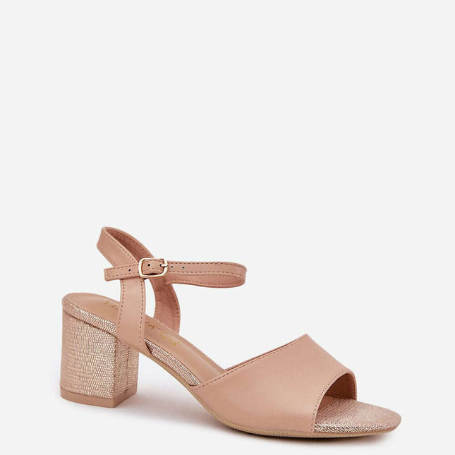 Heel sandals model 213011