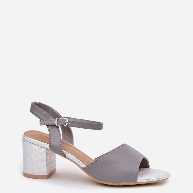 Heel sandals model 213012