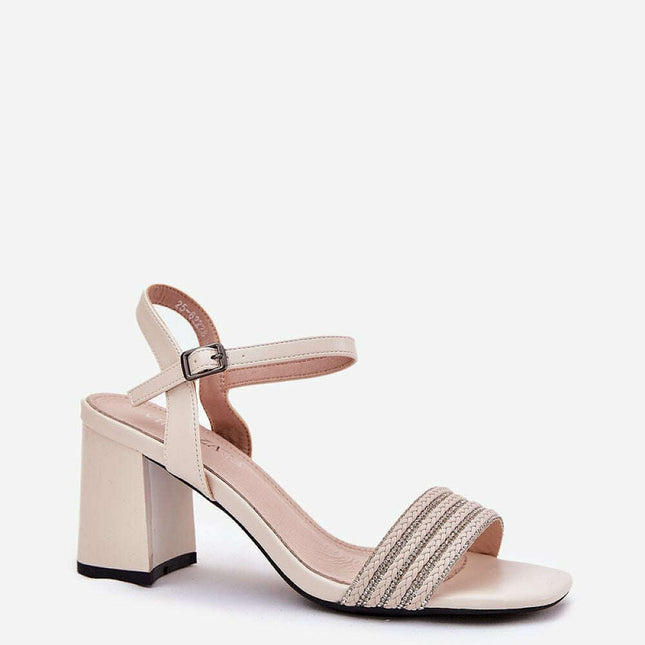 Heel sandals model 213018