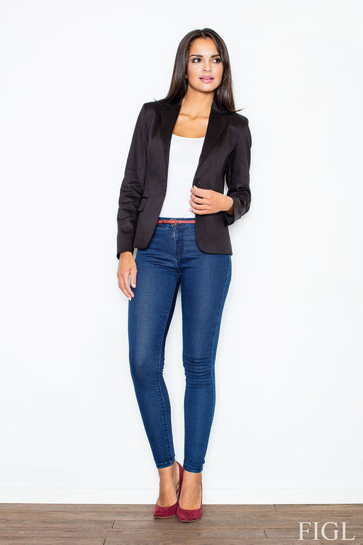 Sophisticated Tailored Blazer with Versatile Style - Timeless Elegance and Comfort