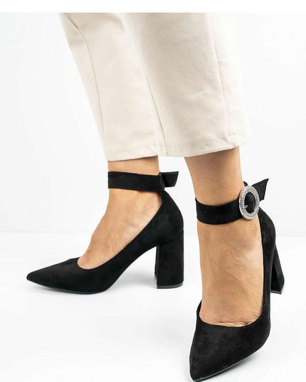 Block heel pumps model 213144