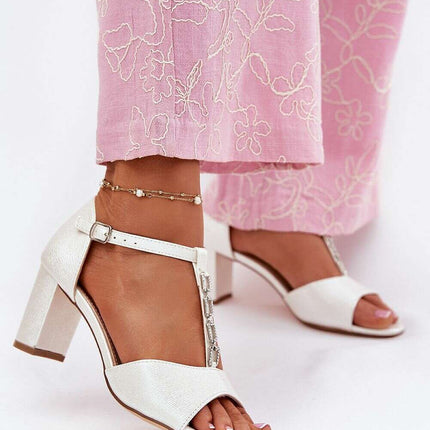 Heel sandals model 213160