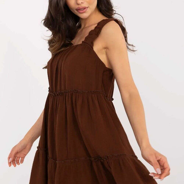 Daydress Model 213605 Muslin Cotton Summer Dress Airy