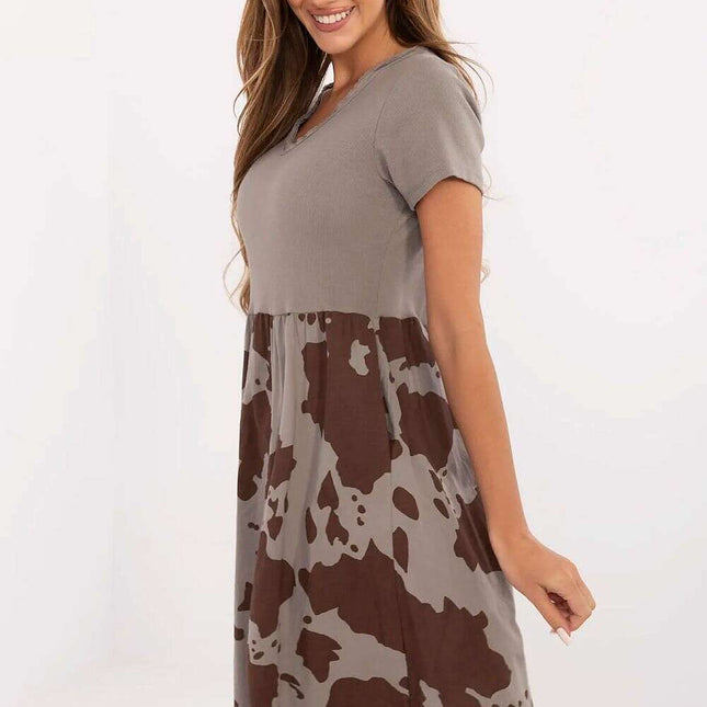 Daydress 213803 Summer Flared Cotton Elastane Dress