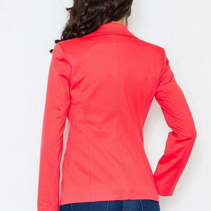 Chic Contrast Accent Jacket - Your Versatile Wardrobe Essential