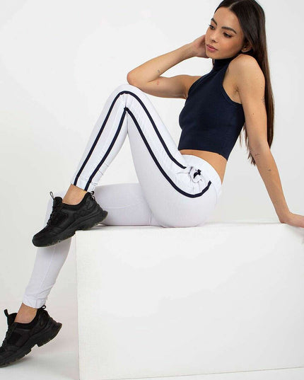 Women Tracksuit Trousers 214460 High Waist Sweatpants