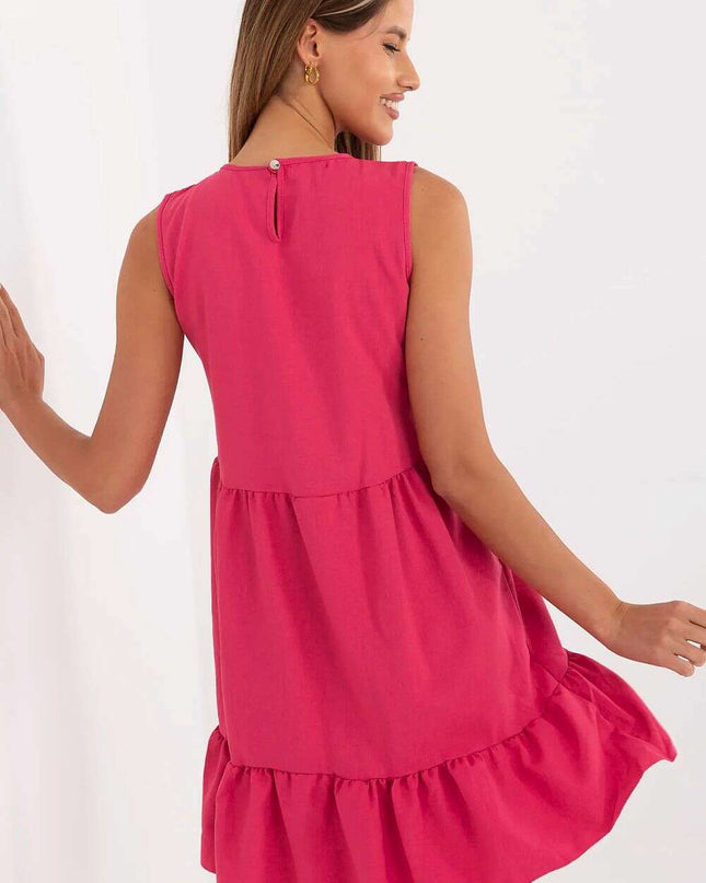 Rue Paris Daydress Mini Sleeveless Pink 214469 Women