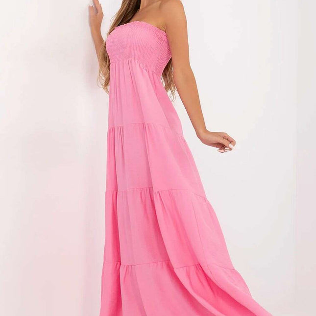 Daydress 214483 Summer Maxi Dress Viscose Linen Breathable