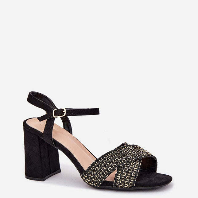 Heel sandals model 214687