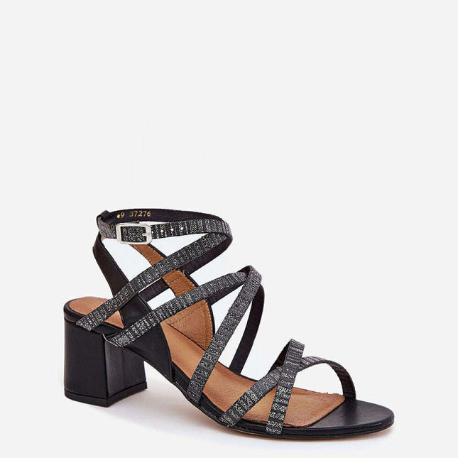 Heel sandals model 215004