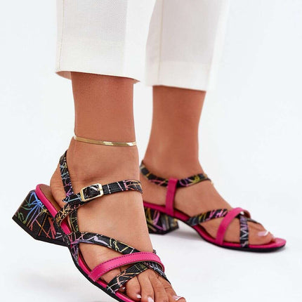 Heel sandals model 215333