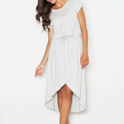 Chic Wrap Viscose Daydress - Timeless Comfort and Style