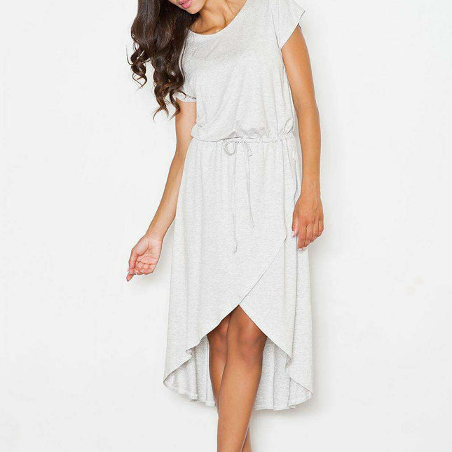 Chic Wrap Viscose Daydress - Timeless Comfort and Style