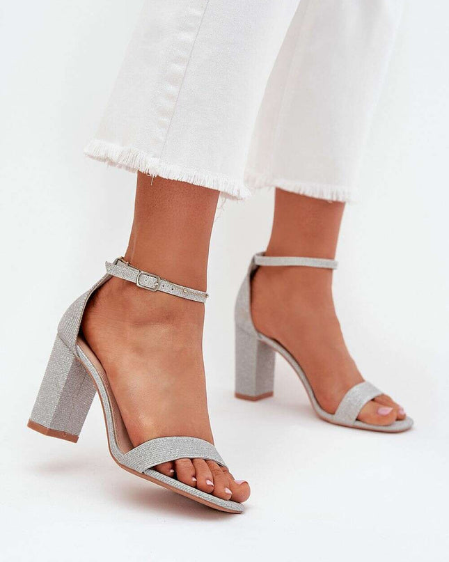 Heel sandals model 215641