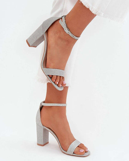 Heel sandals model 215641