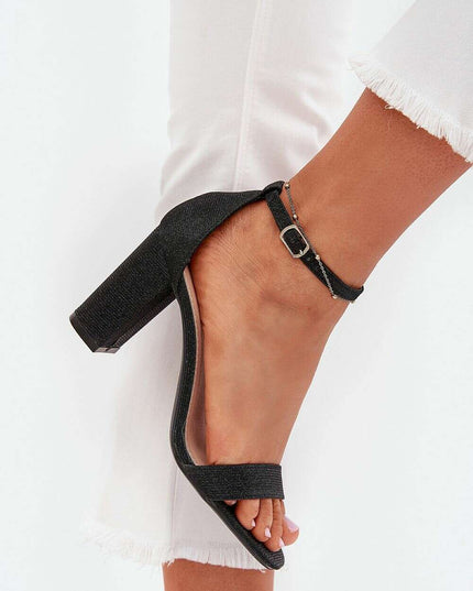 Heel sandals model 215642