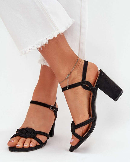 Heel sandals model 215644