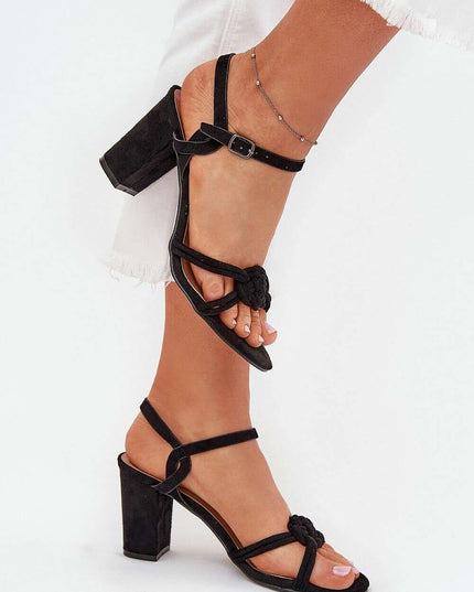 Heel sandals model 215644