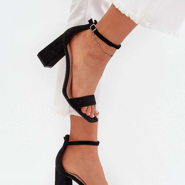 Heel sandals model 215703