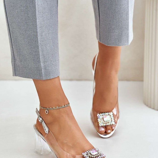 Heel sandals model 215722