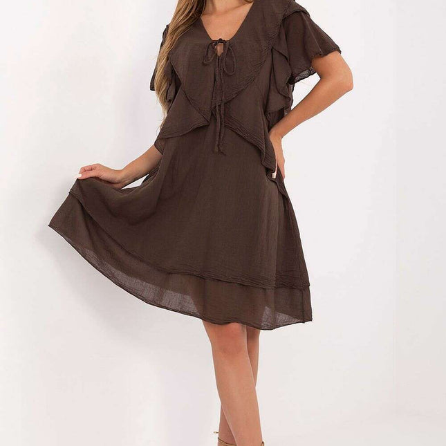 Daydress 215788 Boho Cotton Summer Dress For Warm Weather